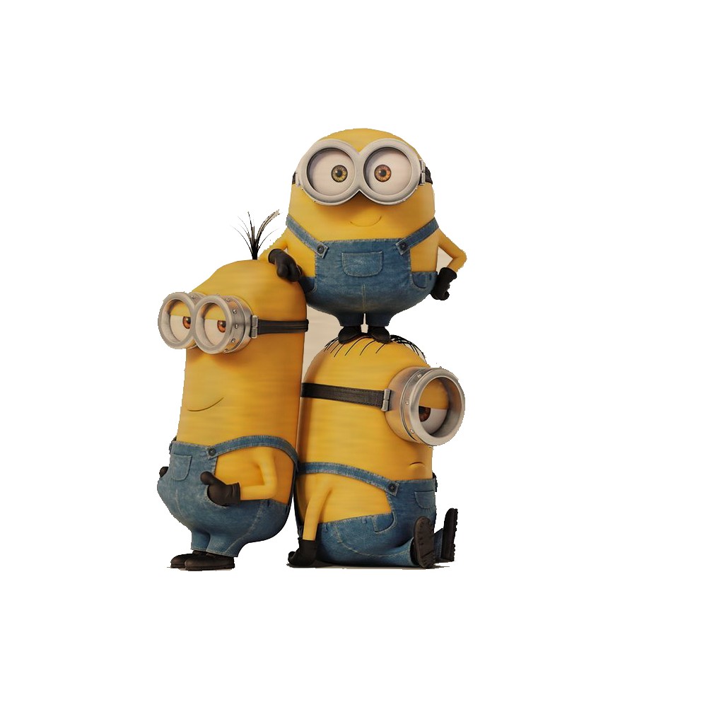 Sagoma Decorativa in Legno Minions - 85cm