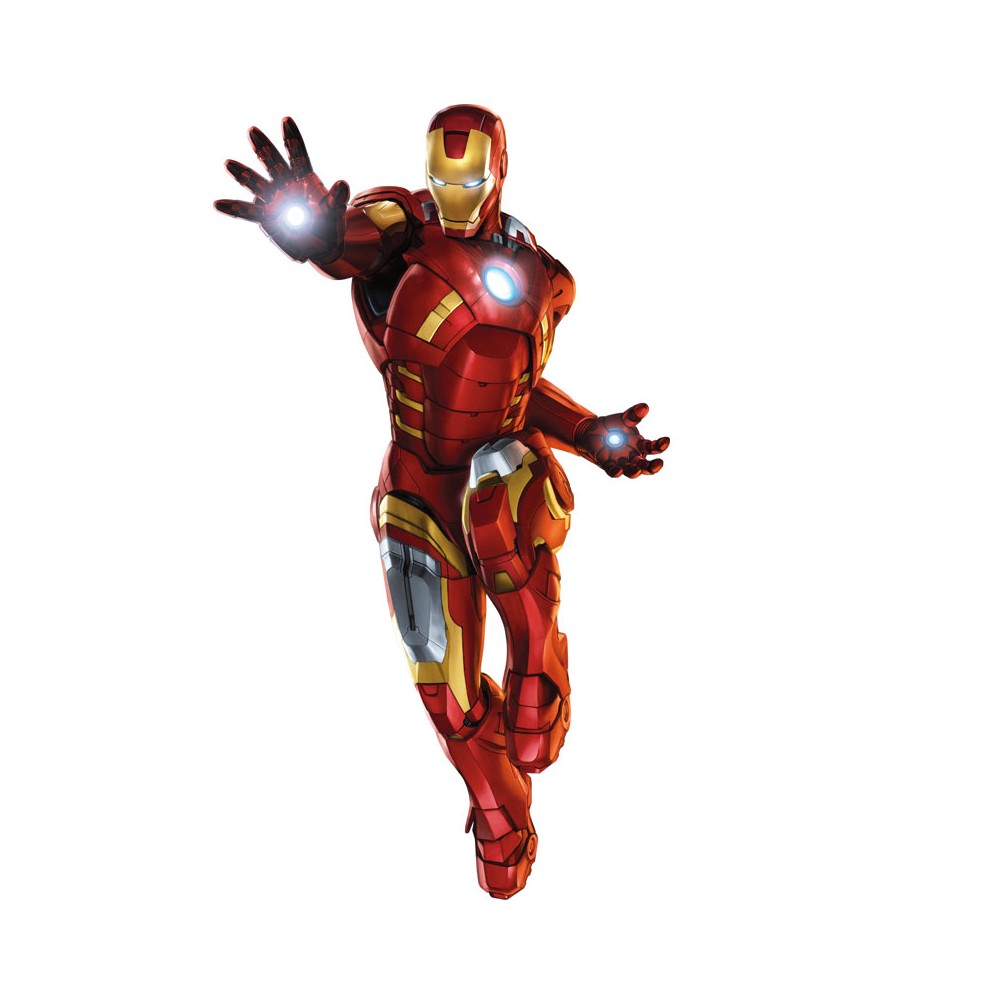 Sagoma decorativa in legno Iron-Man - 85cm