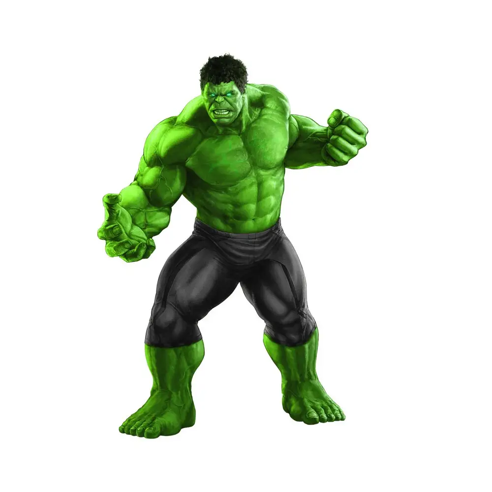 Sagoma decorativa in legno Hulk - 85cm