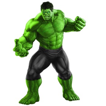 Sagoma decorativa in legno Hulk - 85cm