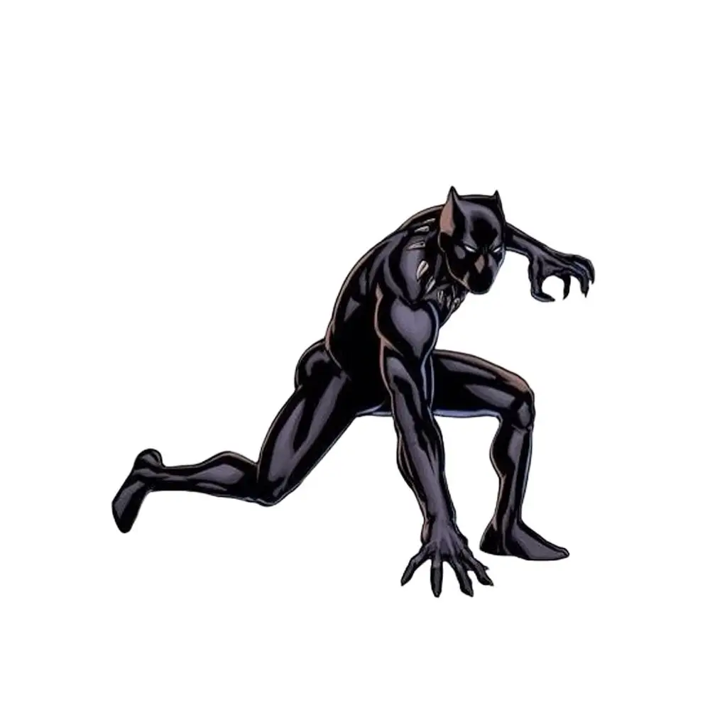 Sagoma decorativa in legno Black Panther  - 85cm