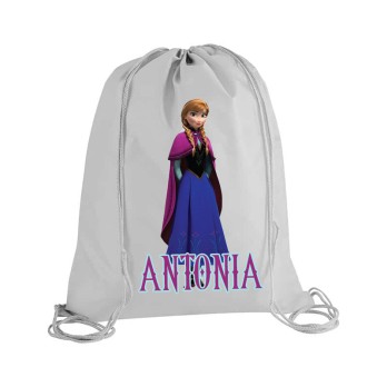 Sacca Zaino in Nylon Frozen Anna Personalizzabile  - 5 pz