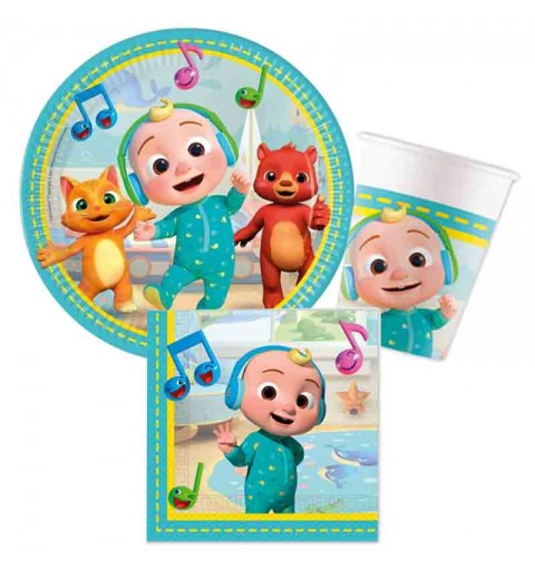 Kit Cocomelon 8 Persone