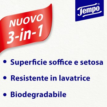 Tempo Fazzoletti Tascabili 144 Pz da 8 Fazzoletti