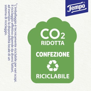 Tempo Fazzoletti Tascabili 144 Pz da 8 Fazzoletti