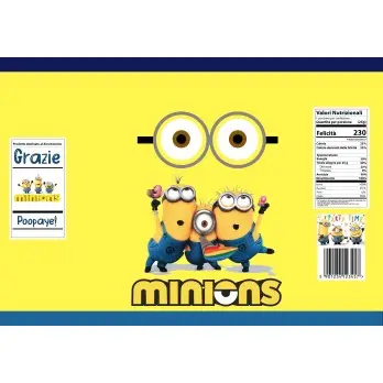 Patatine Minions cattivissimo me  - 10 pz