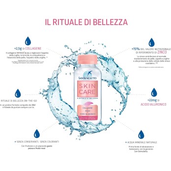 24Pz San Benedetto SKINCARE 0,22L Pesca e Frutti Rossi