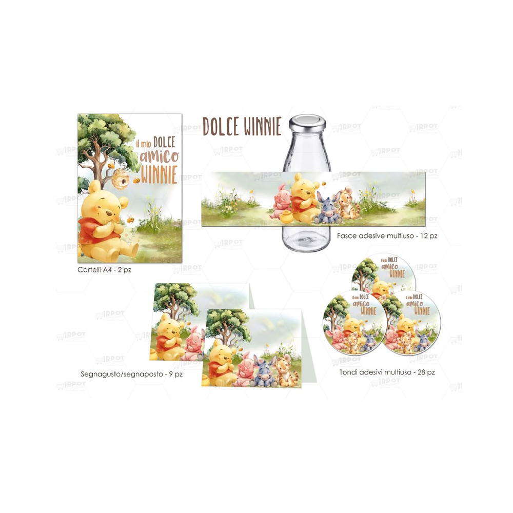 Festa di carta Winnie the Pooh