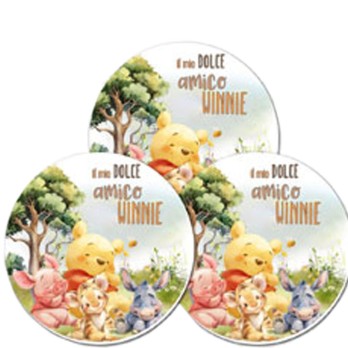 ADESIVO WINNIE THE POOH - 1 PZ