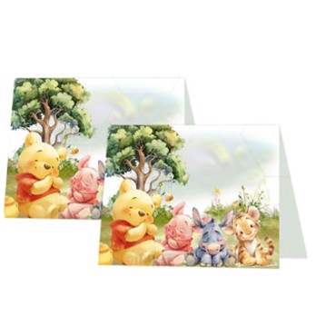 Targhetta Segnaposto Winnie The Pooh - 1 PZ