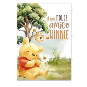 2 Cartelloni di benvenuto Winnie The Pooh