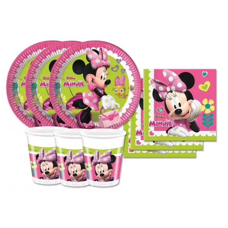 KIT N 2 - MINNIE HAPPY HELPERS COORDINATO TAVOLA