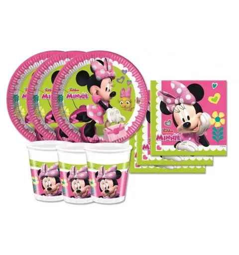 KIT N 2 - MINNIE HAPPY HELPERS COORDINATO TAVOLA