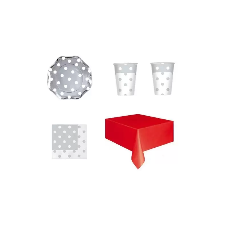 KIT 16 - POIS ORO DORATO CAPODANNO NATALE 