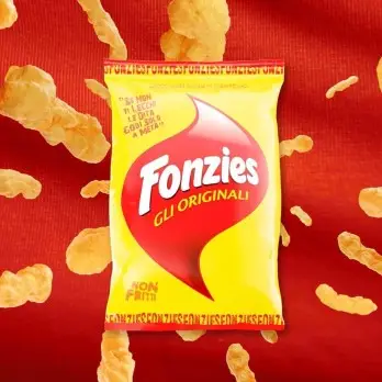 Fonzies Gli Originali Mais al Formaggio multipack 60 bustine da 23,5g
