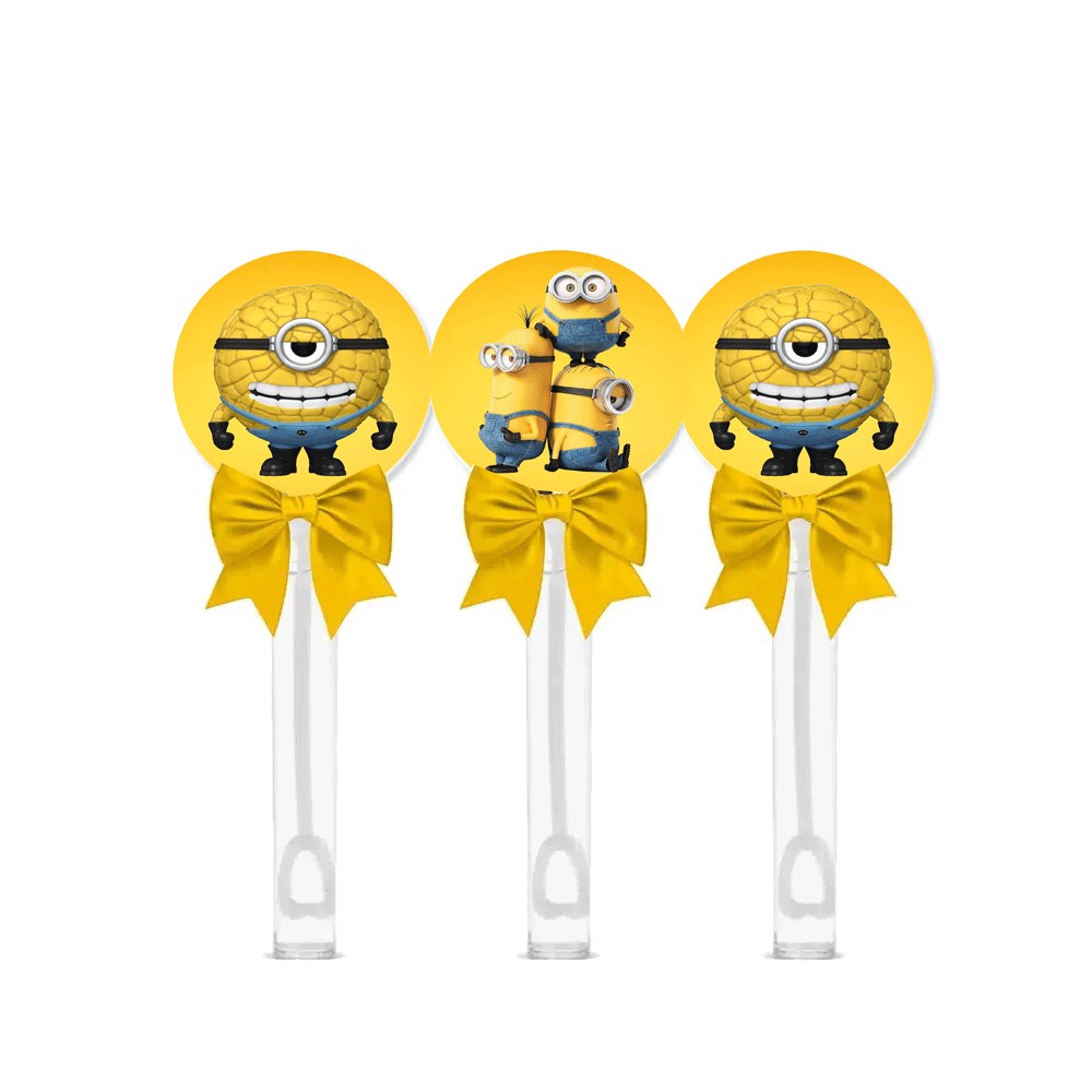 Bolle di Sapone Cattivissimo me 4 minions - 24 pz