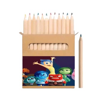 Box scatola Inside out 2 con merendine e succhi di frutta - 6 pz