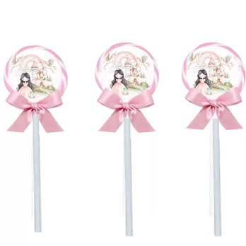 Lecca lecca spirale Principesse c'era una volta – 12 PZ