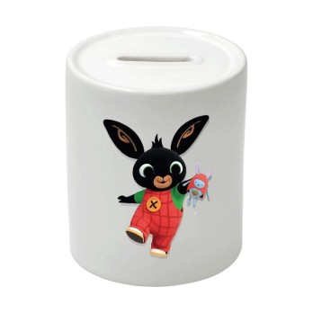 Salvadanaio in Ceramica Bing personalizzabile