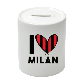 Salvadanaio in Ceramica Milan personalizzabile