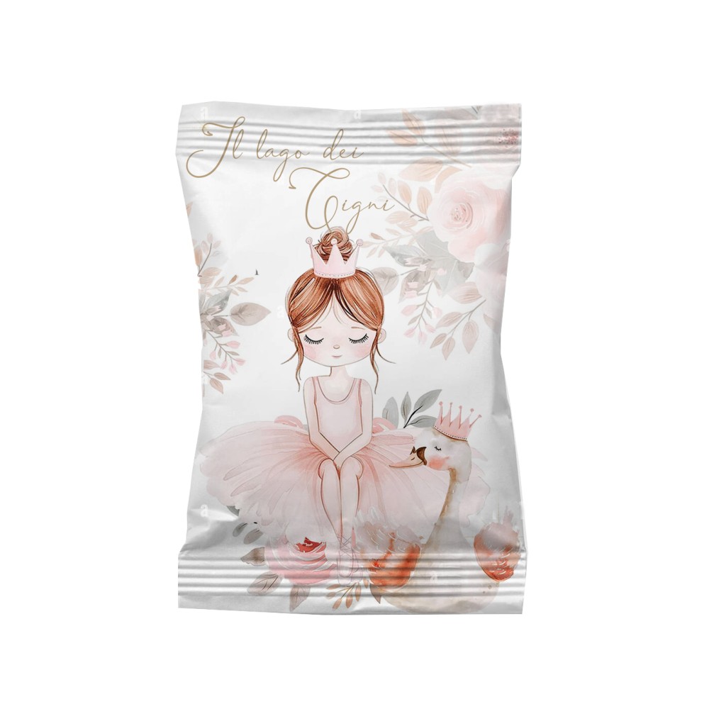 Patatine Ballerina lago dei cigni personalizzbili - 20 pz