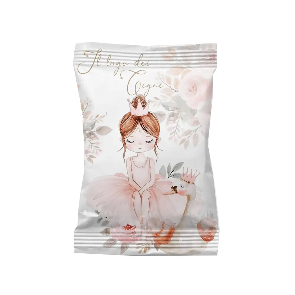 Patatine Ballerina lago dei cigni personalizzbili - 20 pz