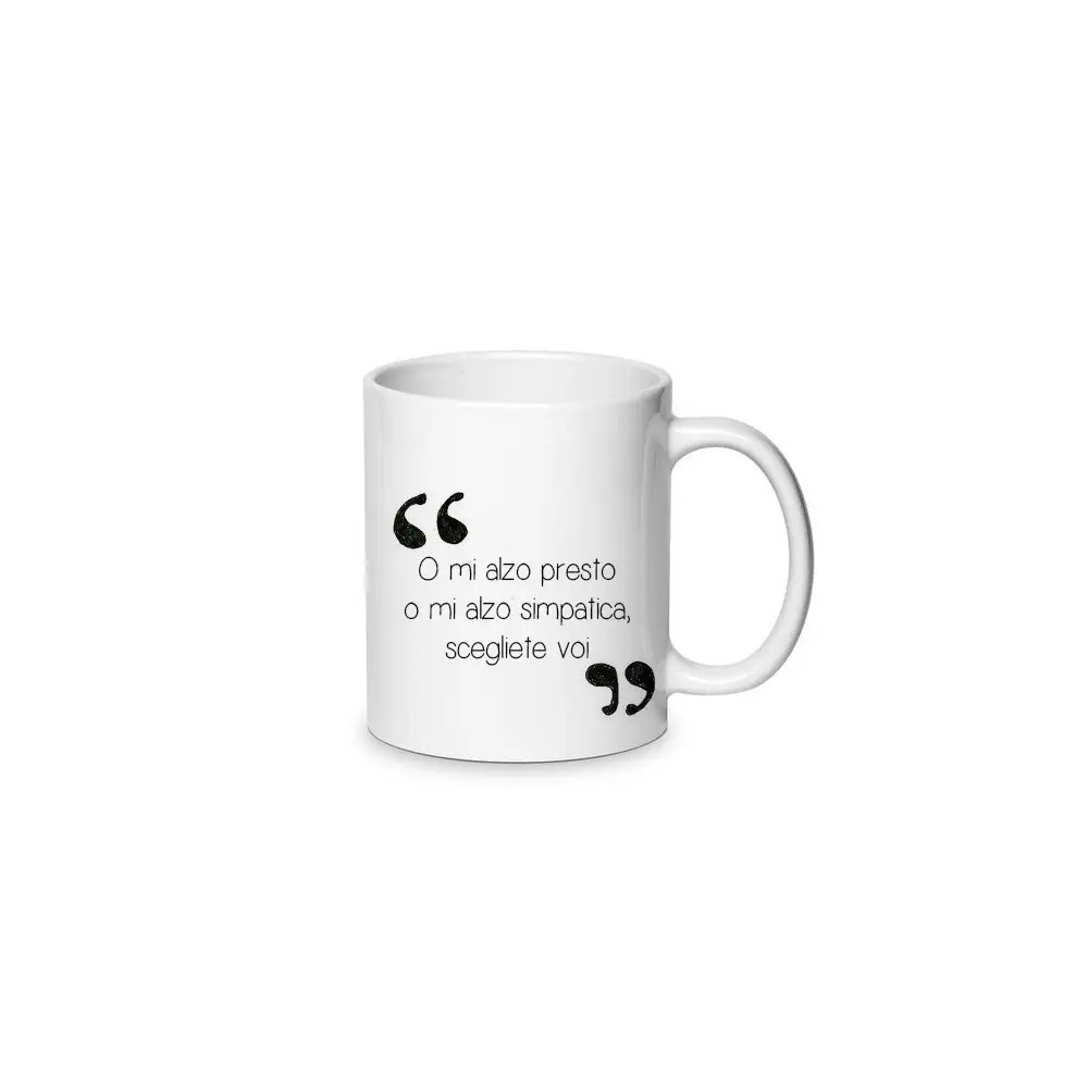 Tazzina per caffè in ceramica "simpatica" cuoricino 80ml - 1pz