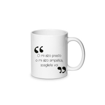 Tazzina per caffè in ceramica "simpatica" cuoricino 80ml - 1pz