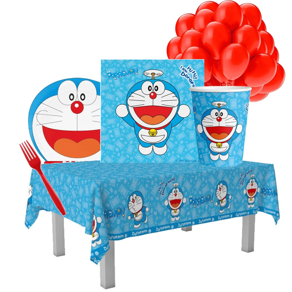 KIT N.6 DORAEMON PER 16 BAMBINI