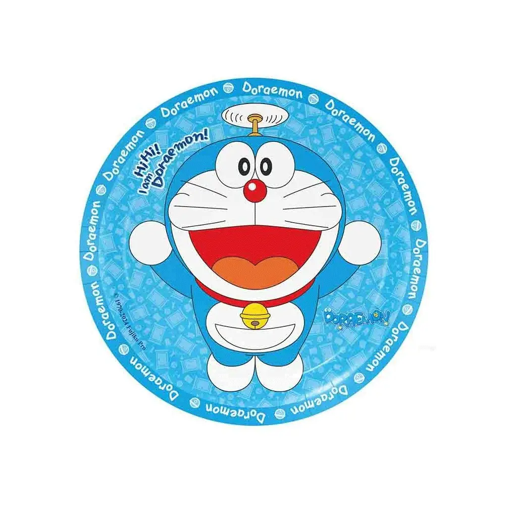 Kit per 40 bambini Doraemon con piatti dessert