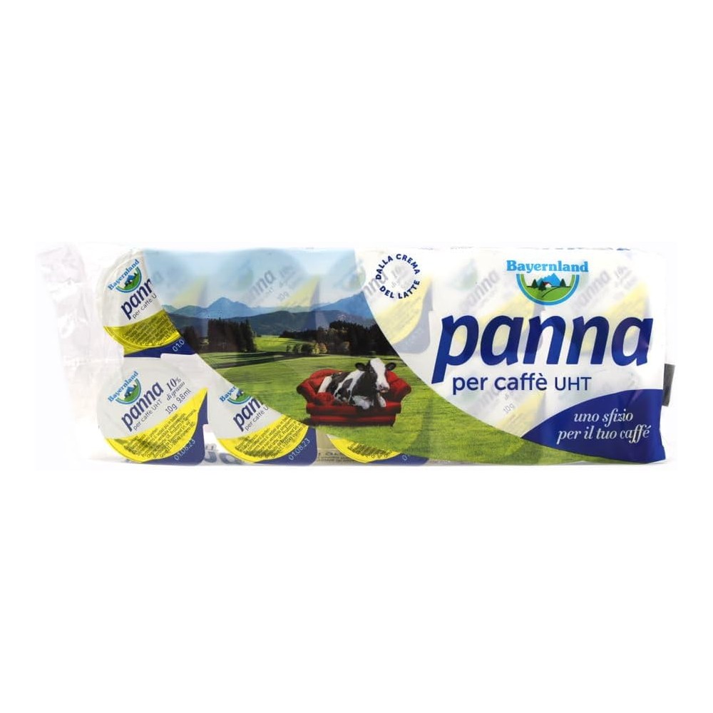 Panna UHT Per Caffè Bayernland 30 Confezioni da 100 g