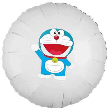 Kit 16 persone Doraemon con palloncino foil