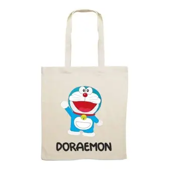 Borsa Shopper Doraemon in Tessuto Personalizzabile 2 pz