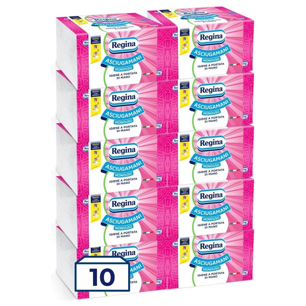 Regina Asciugamani Monouso – Confezione da 100 Servizi