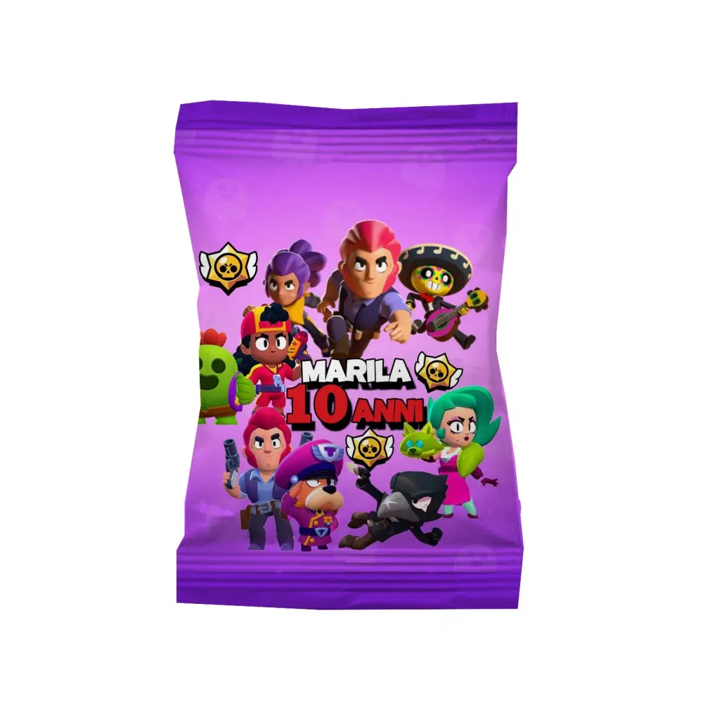 Patatine Brawl Stars personalizzbili - 20 pz