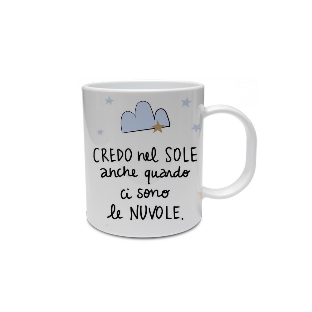 Tazza sole e nuvole Personalizzabile