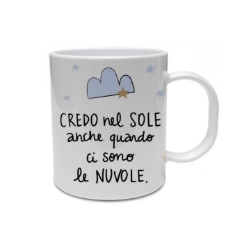 Tazza sole e nuvole Personalizzabile