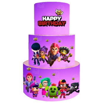 Torta Scenografica Brawl stars
