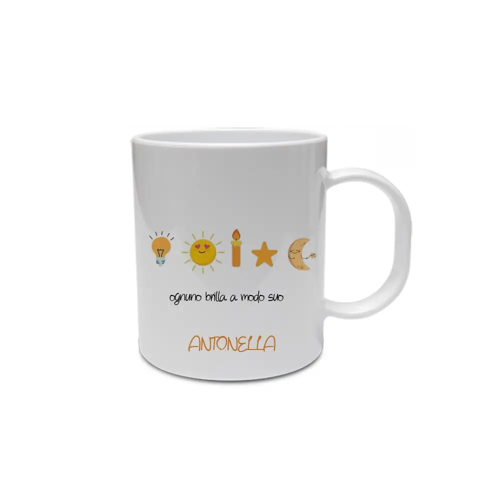 Tazza Personalizzabile "BRILLA" con nome