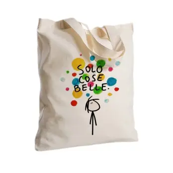 Borsa Shopper in Tessuto Personalizzabile 2 pz cose belle
