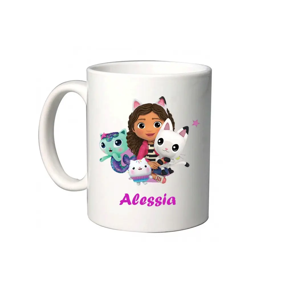 Tazza Gabby's Dollhouse Personalizzabile