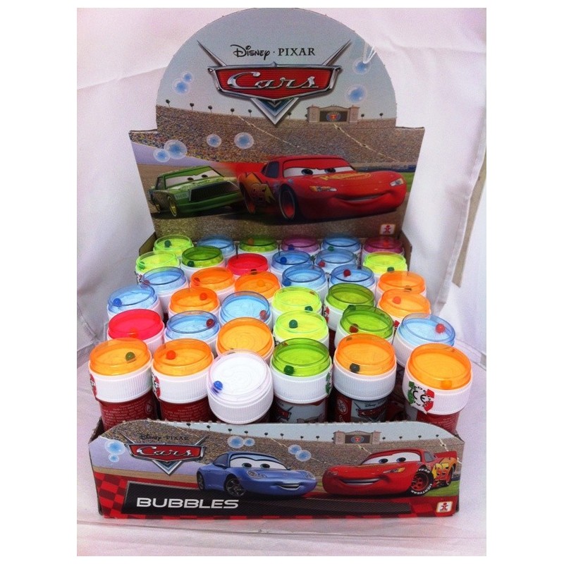 18 BOLLE DI SAPONE CARS DISNEY FESTA REGALINI 