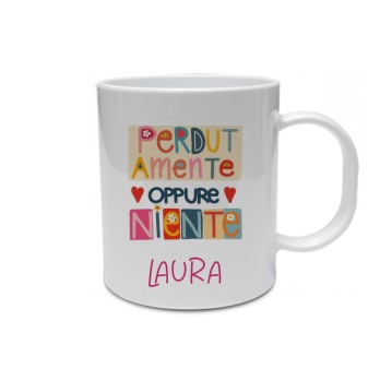 Tazza "perdutamente" Personalizzabile