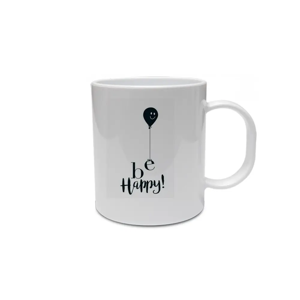 Tazza "be happy" Personalizzabile