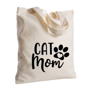 Borsa Shopper 2 pz Cat Mom