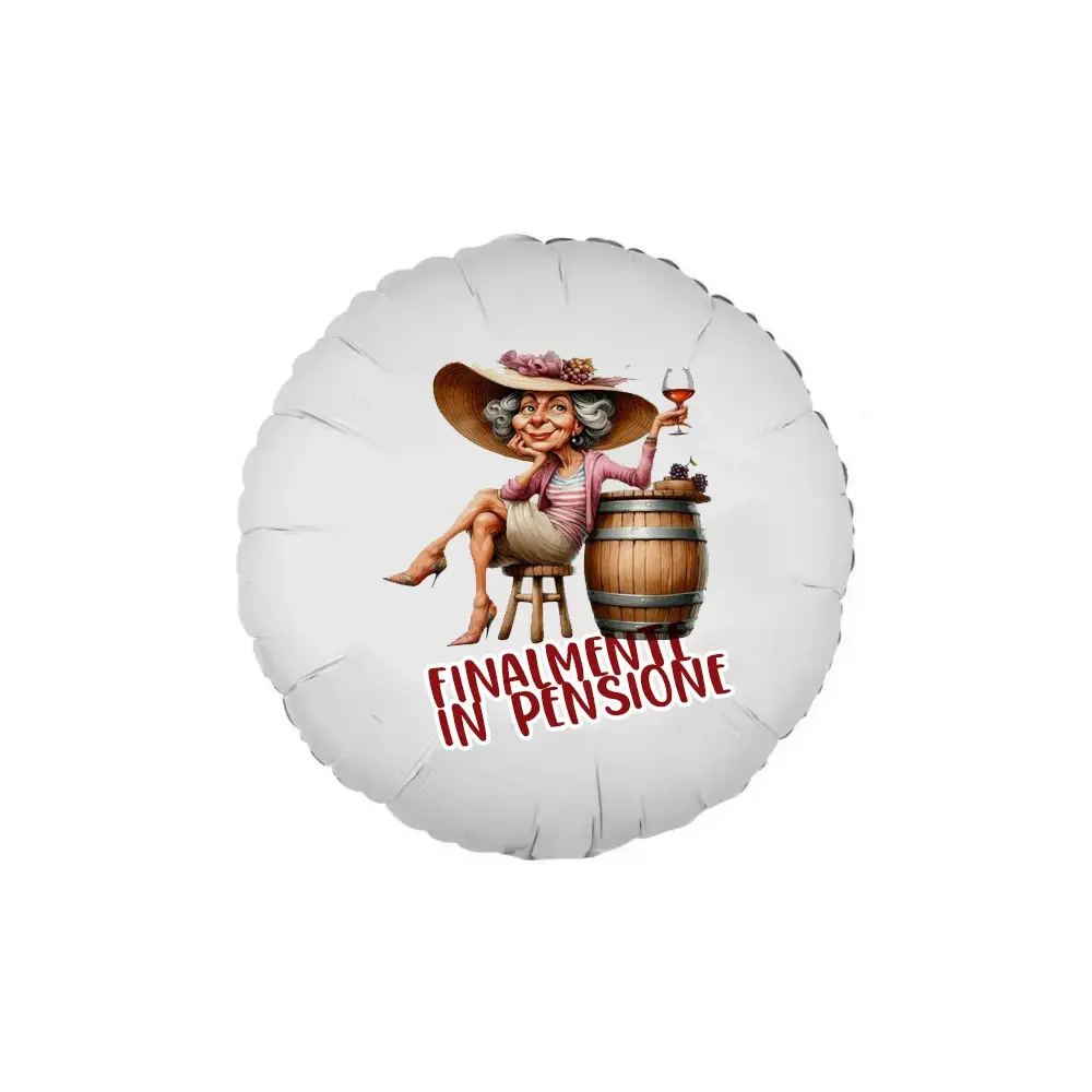 Palloncino per Festa pensionamento