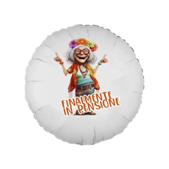 Palloncino foil Pensione personalizzabile