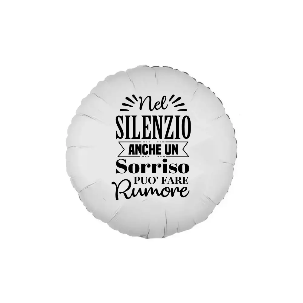 Palloncino foil Sorriso