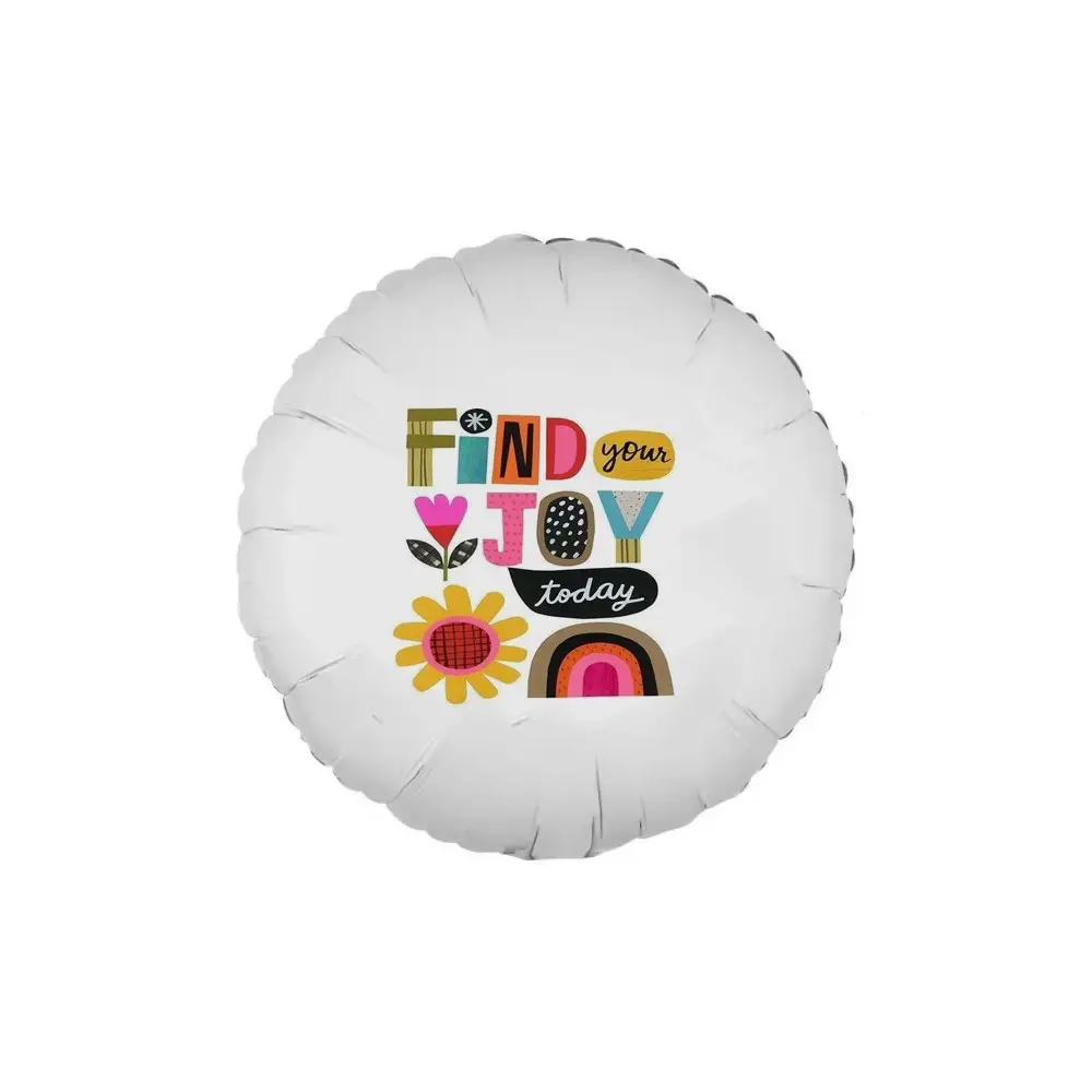 Palloncino "Find your joy today"