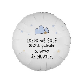 Palloncino foil per ottimisti 43 cm